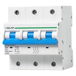 STW2-125 Series DC Miniature Circuit Breaker - 3 Pole